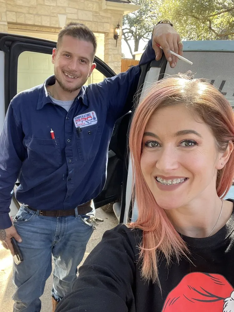 Slide of TemperaturePro Austin