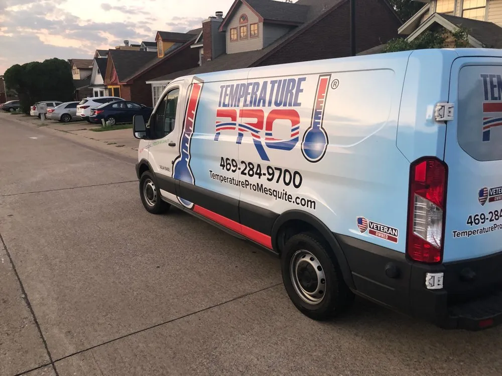 Slide of TemperaturePro Mesquite-Duncanville