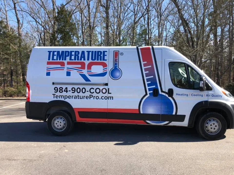 Slide of TemperaturePro Raleigh