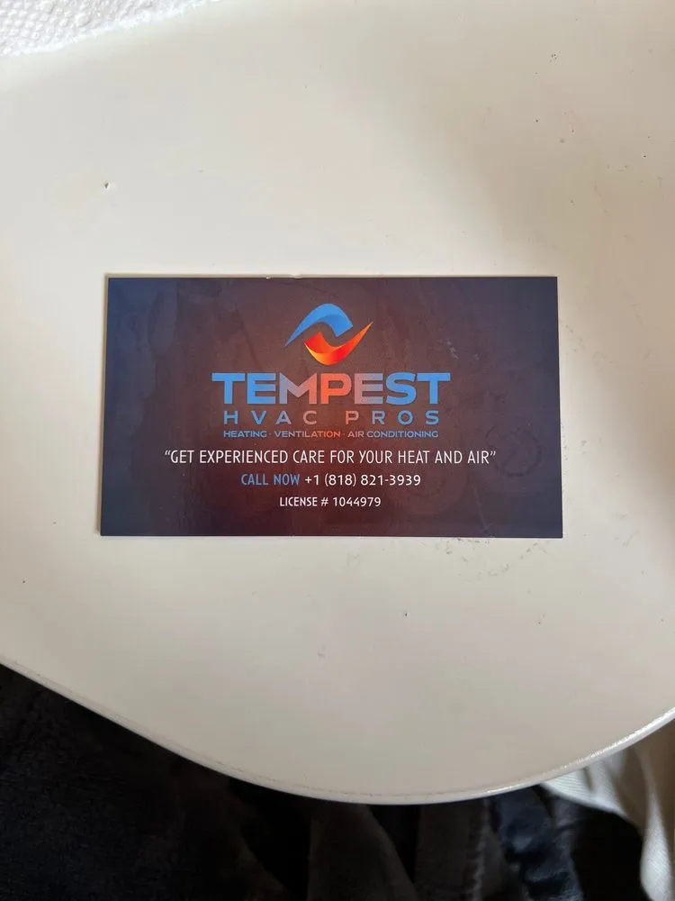 Slide of Tempest HVAC Pros