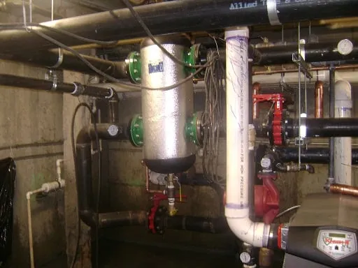 Slide of Terminal 5 Plumbing and Heating