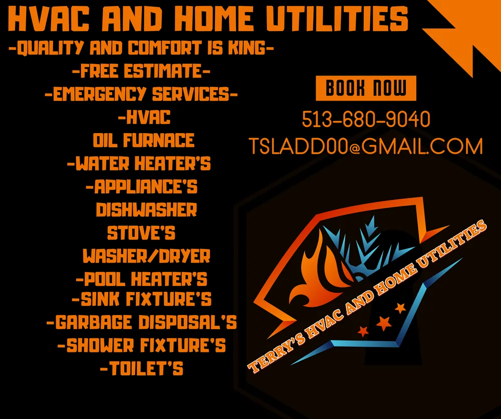 Slide of Terry's HVAC and Home Utilities