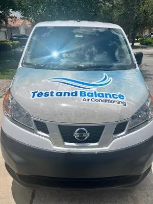 Slide of Test and Balance HVAC Services