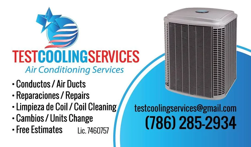 Slide of Test Cooling Services