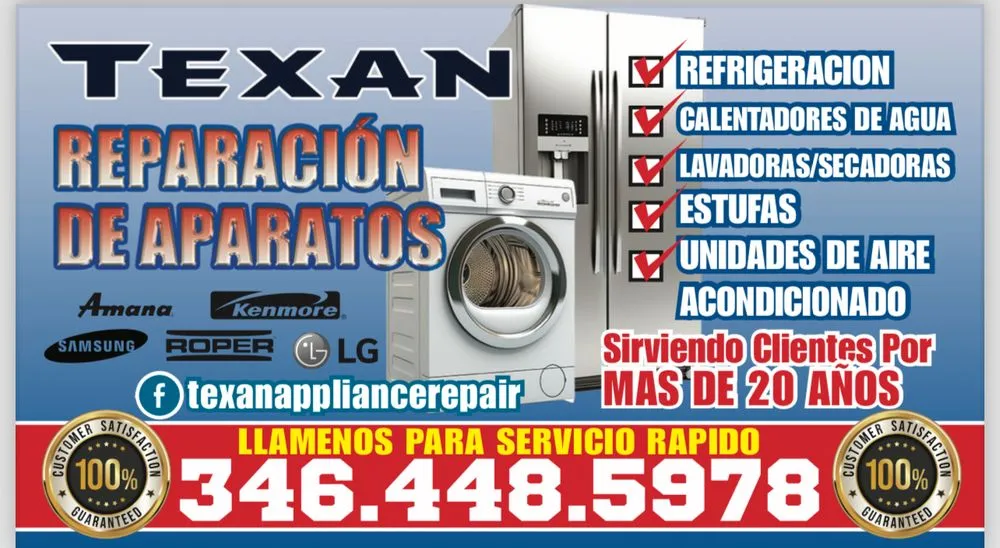 Slide of Texan Appliance Repair