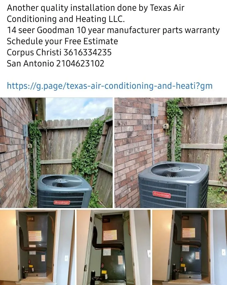 Slide of Texas Air Conditioning and Heating