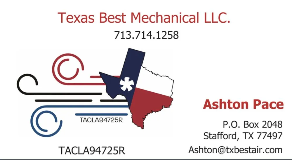 Slide of Texas Best Mechanical Services