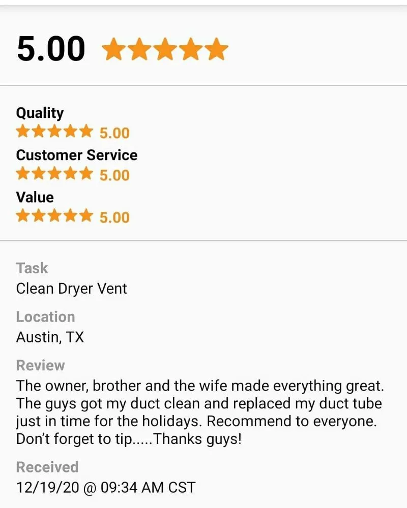 Slide of Texas Green Air