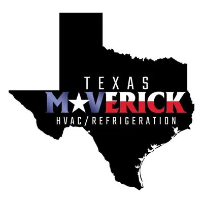 Texas Maverick HVAC And Refrigeration Logo