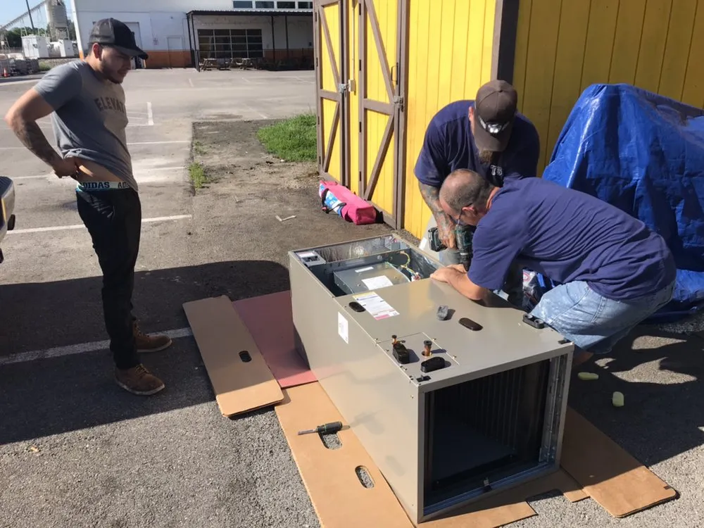 Slide of Texas State Mechanical