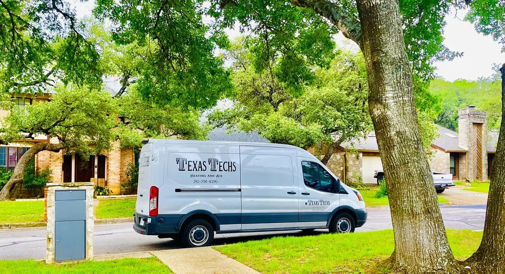 Slide of Texas Techs Heating and Air