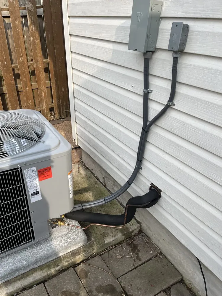 Slide of Texas Techs Heating and Air