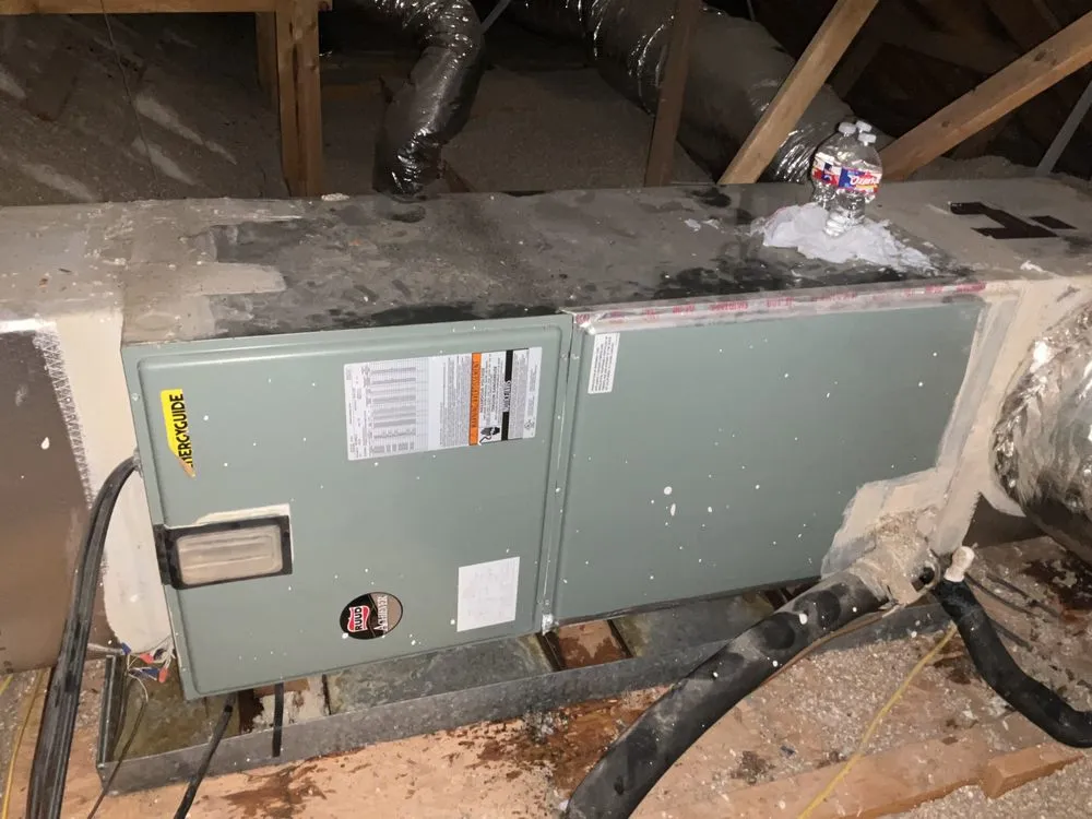 Slide of Texas Techs Heating and Air