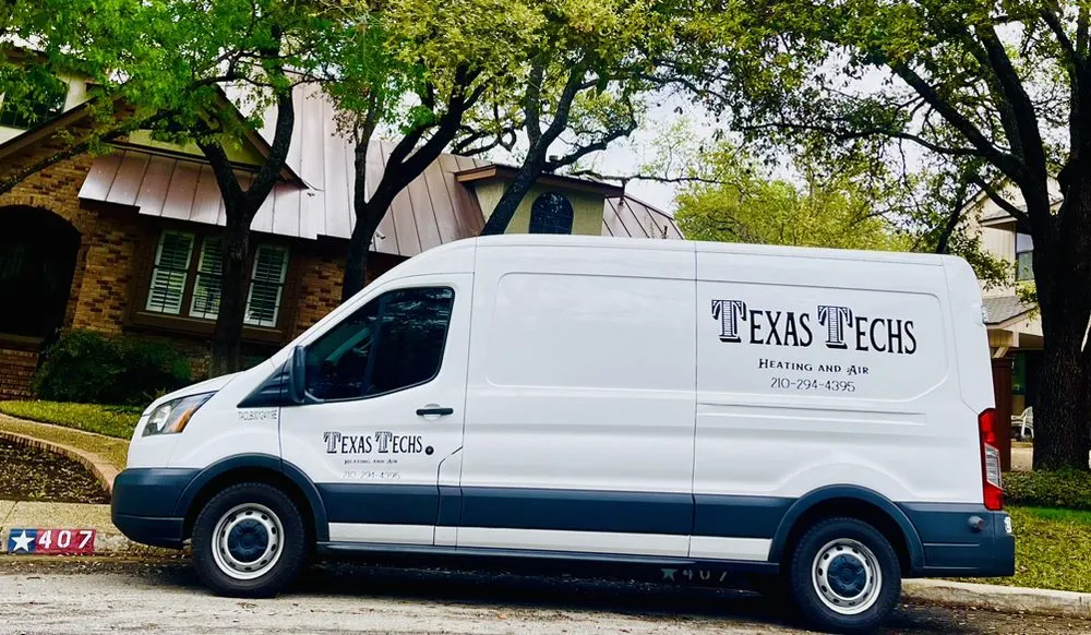 Slide of Texas Techs Heating and Air