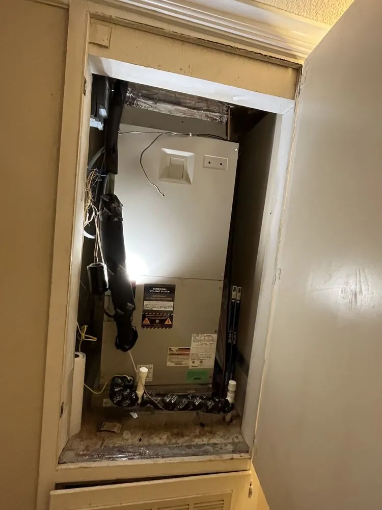 Slide of Texas Techs Heating and Air