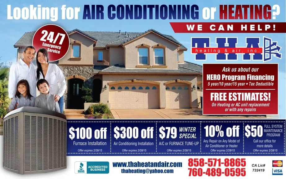 Slide of THA Heating Air & Plumbing