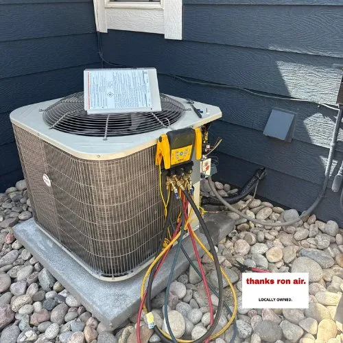 Slide of Thanks Ron Air