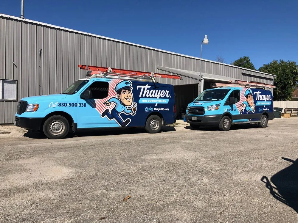 Slide of Thayer Air Conditioning