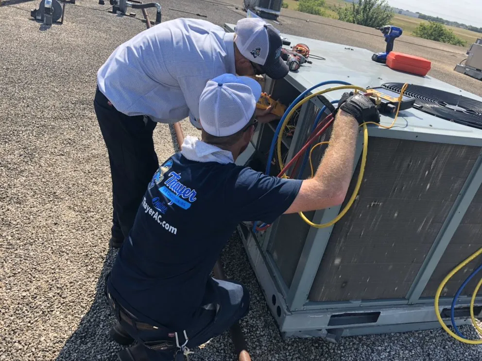 Slide of Thayer Air Conditioning