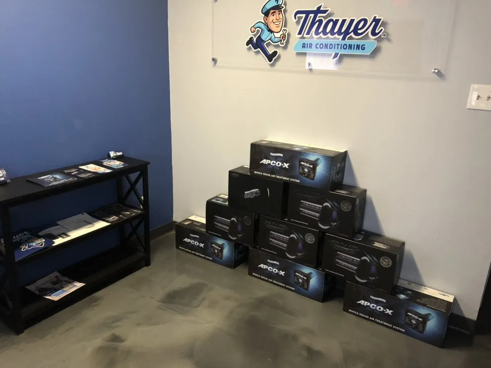 Slide of Thayer Air Conditioning