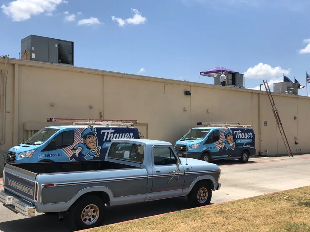 Slide of Thayer Air Conditioning