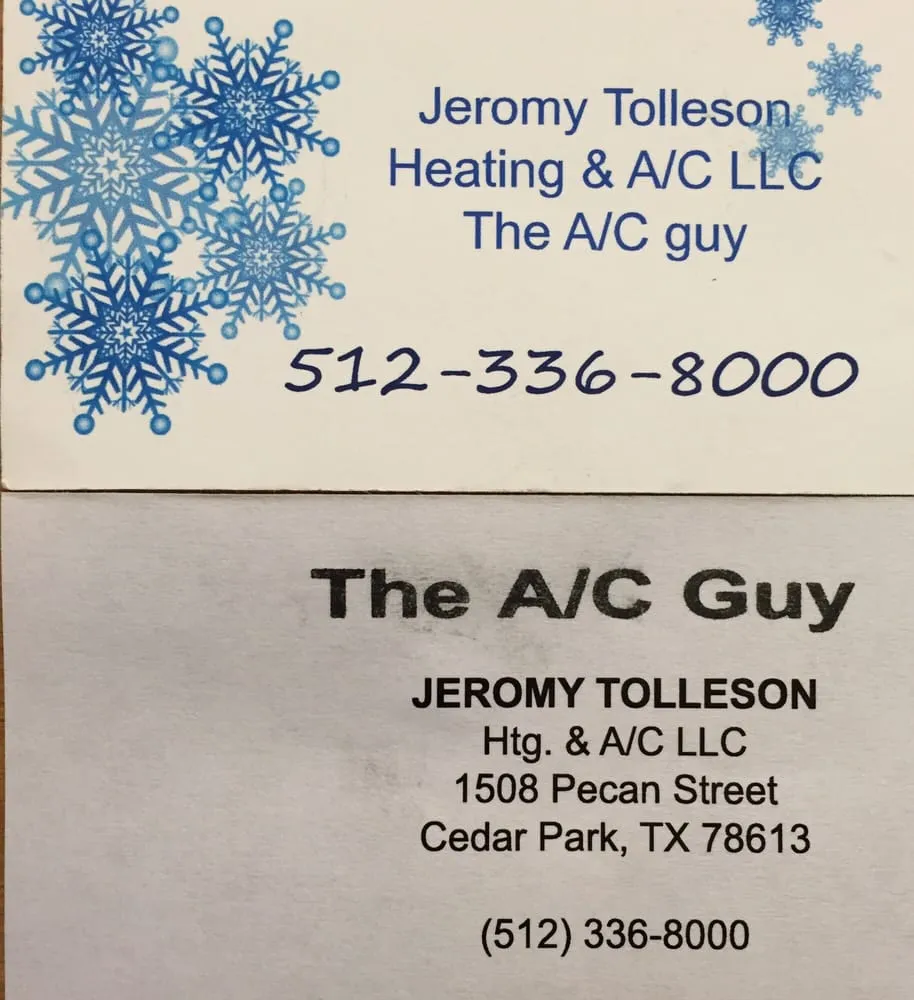 Slide of The AC Guy of ATX