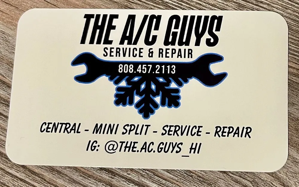 Slide of The AC Guys
