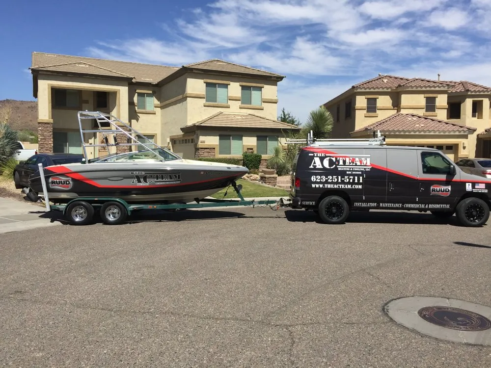 Slide of The AC Team Heating & Cooling