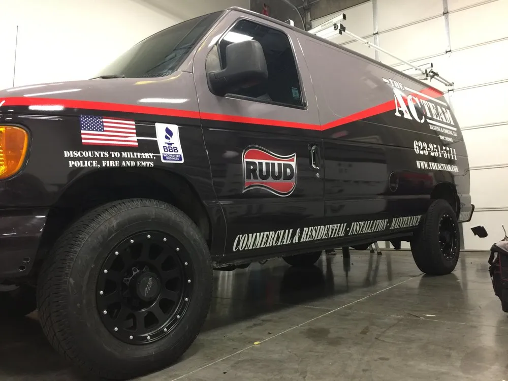 Slide of The AC Team Heating & Cooling