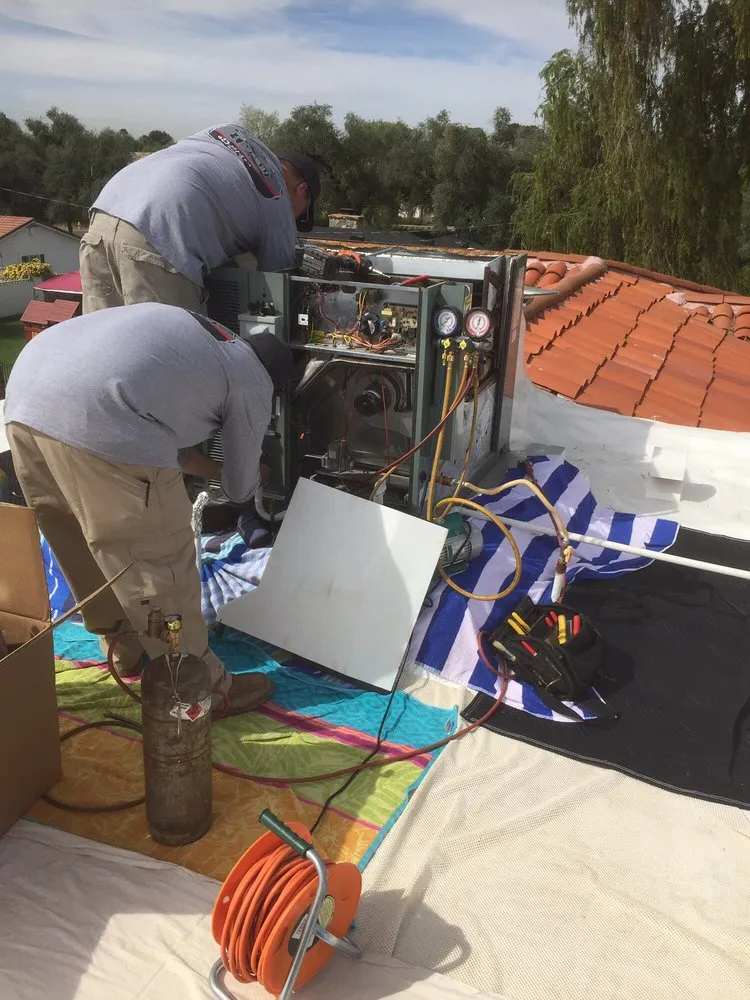 Slide of The AC Team Heating & Cooling