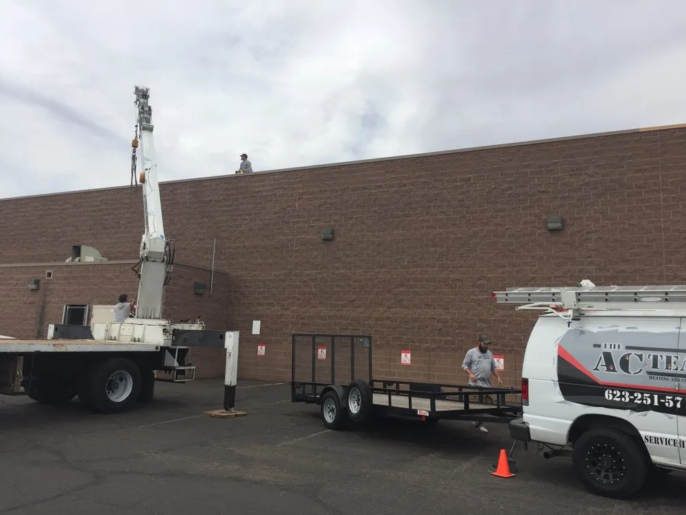 Slide of The AC Team Heating & Cooling