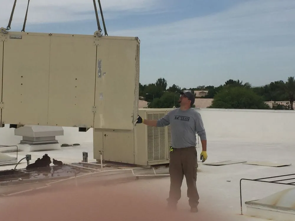 Slide of The AC Team Heating & Cooling