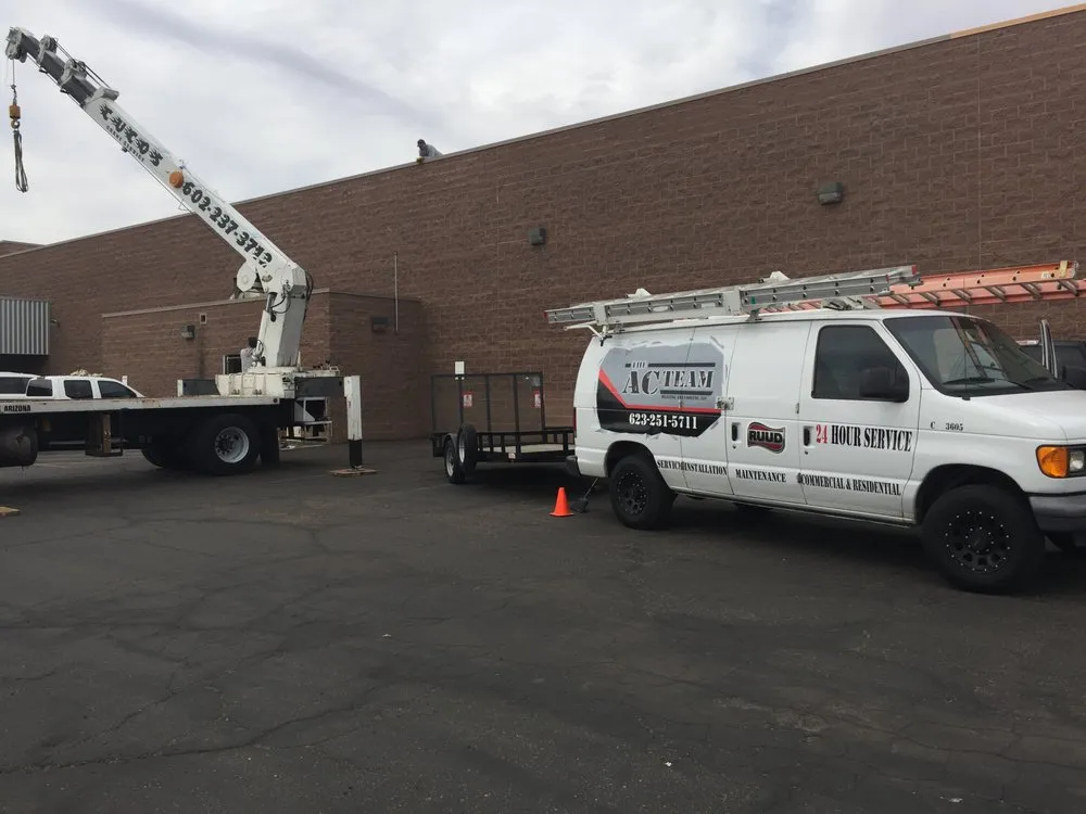 Slide of The AC Team Heating & Cooling