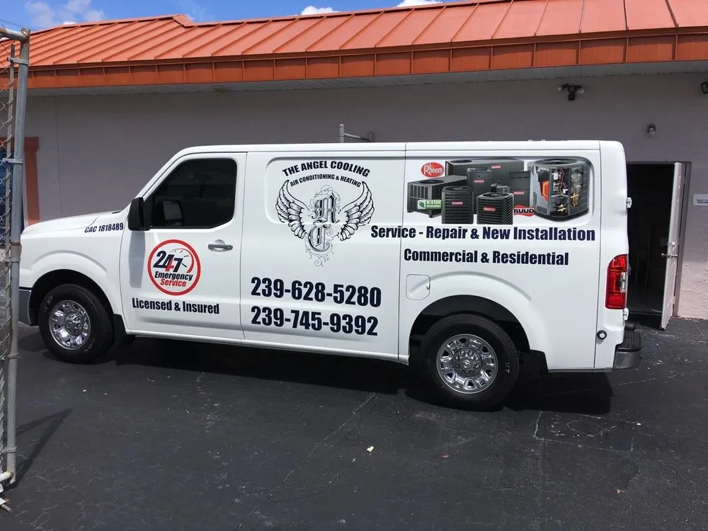 Slide of The Angel Cooling