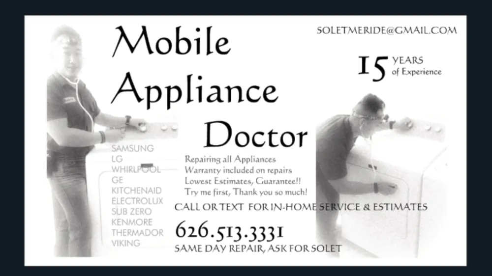 Slide of The Appliance Doctor