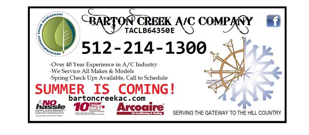 Slide of The Barton Creek A/C