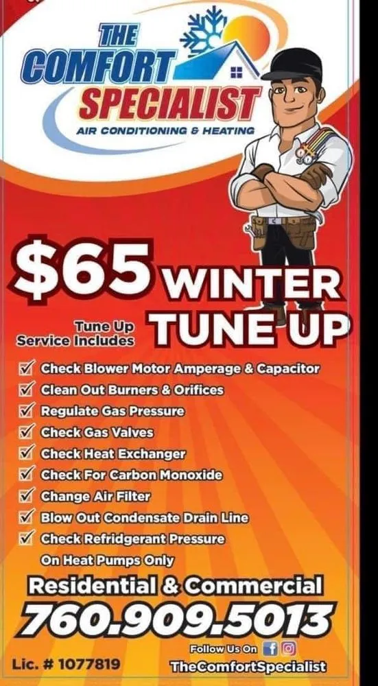 Slide of The Comfort Specialist Air Conditioning & Heating