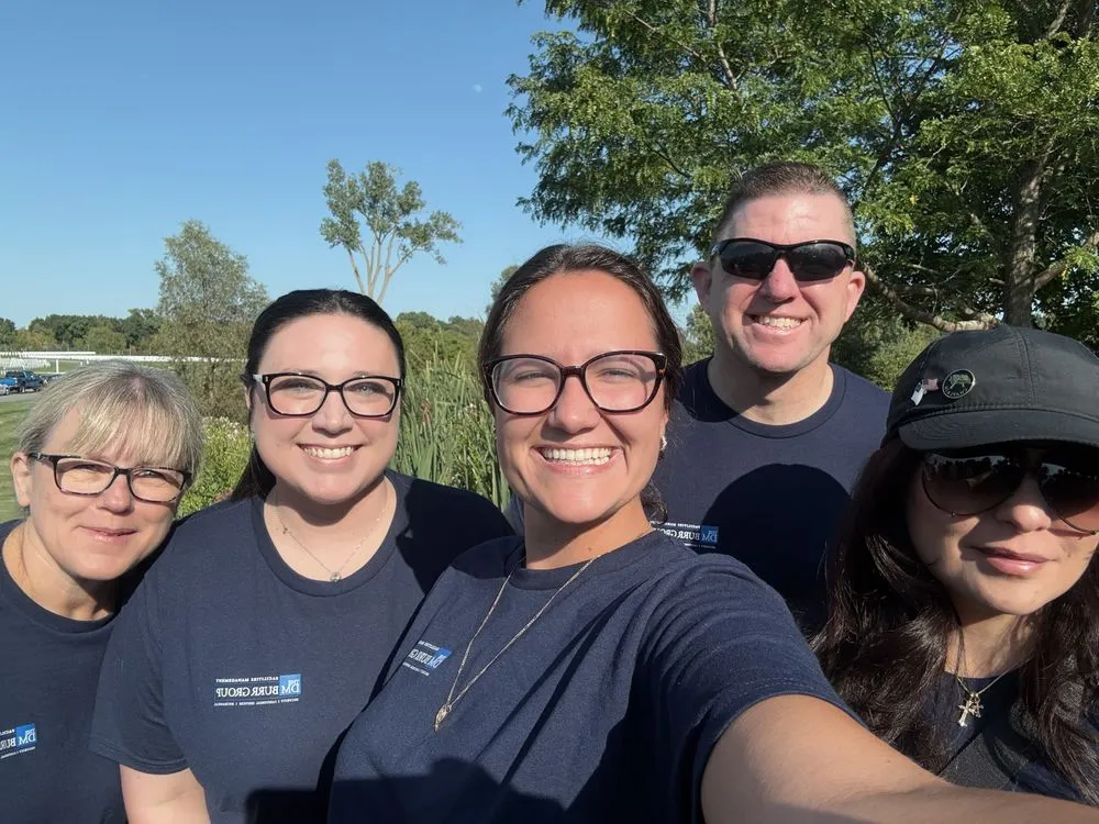 Slide of The DM Burr Group