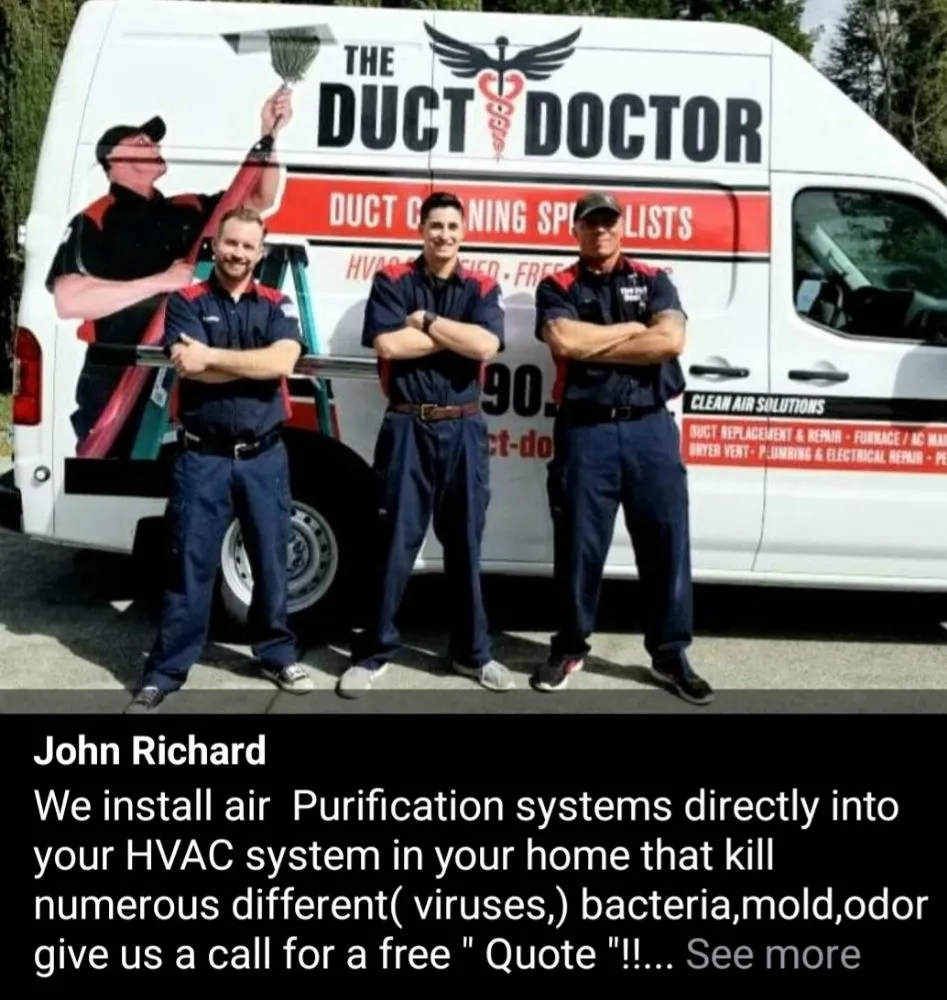 Slide of The Duct Doctor