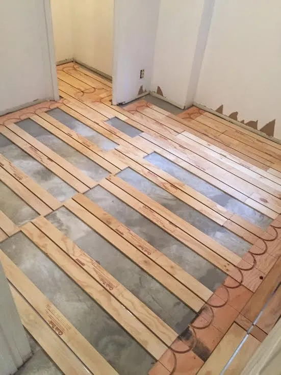 Slide of The Earth Heating