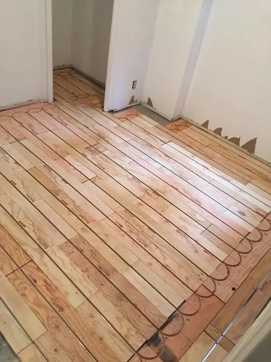 Slide of The Earth Heating