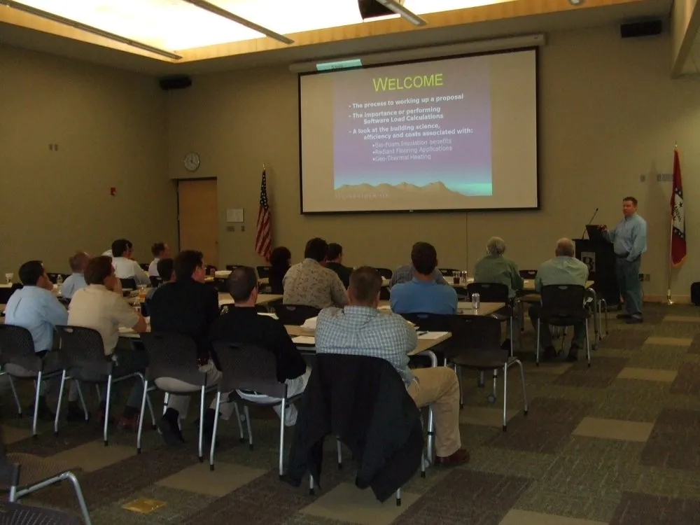 Slide of The Heat and Air Team