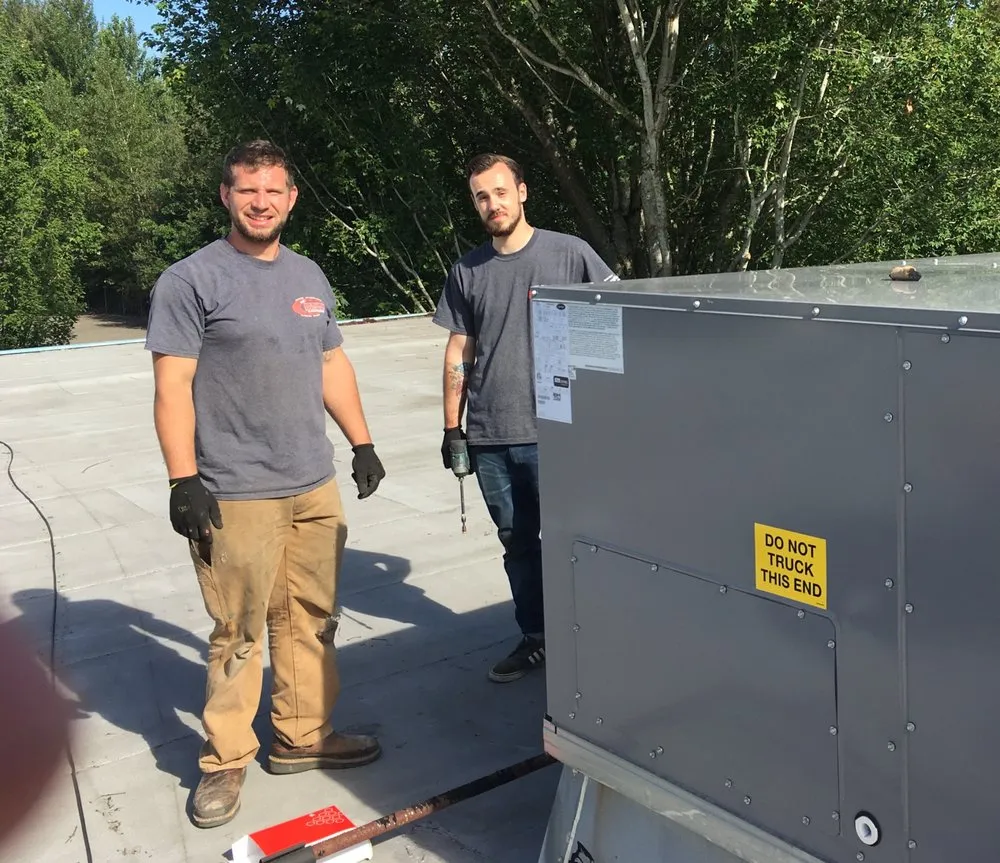 Slide of The Heating Specialist