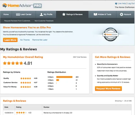 The Home Craftsman Logo