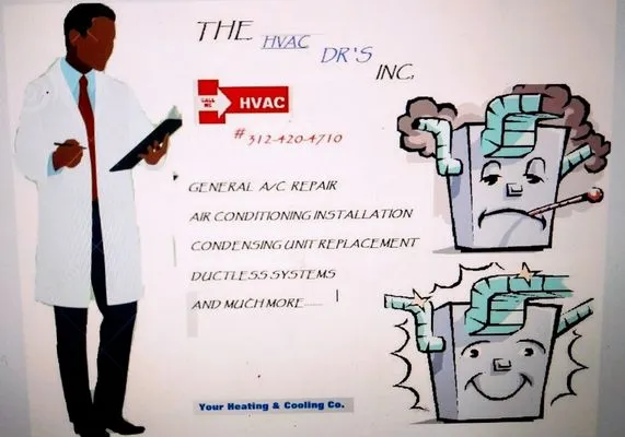 The HVAC Dr's Logo