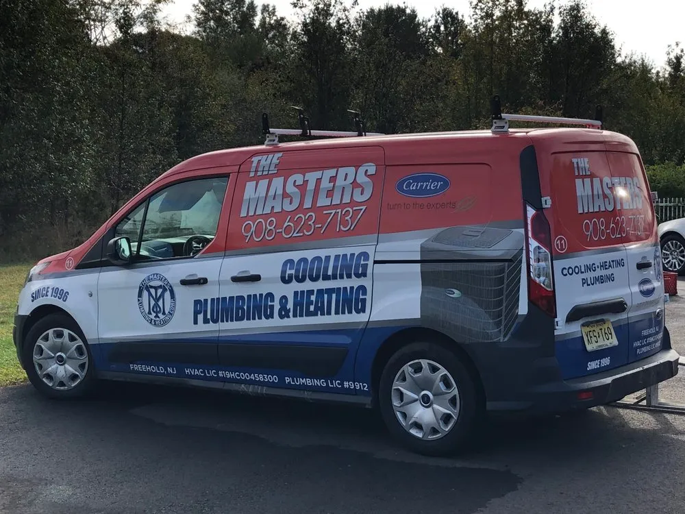 Certified air conditioning tune-up for fast service in Cream Ridge, NJ by The Masters Plumbing and Heating