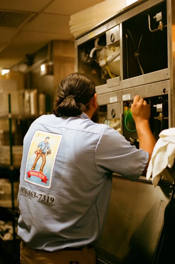 Slide of The Repair Tech