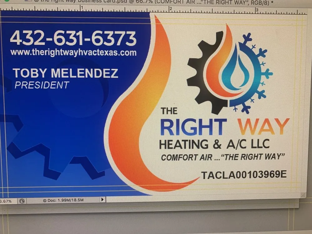 Slide of The Right Way Heating And A/C