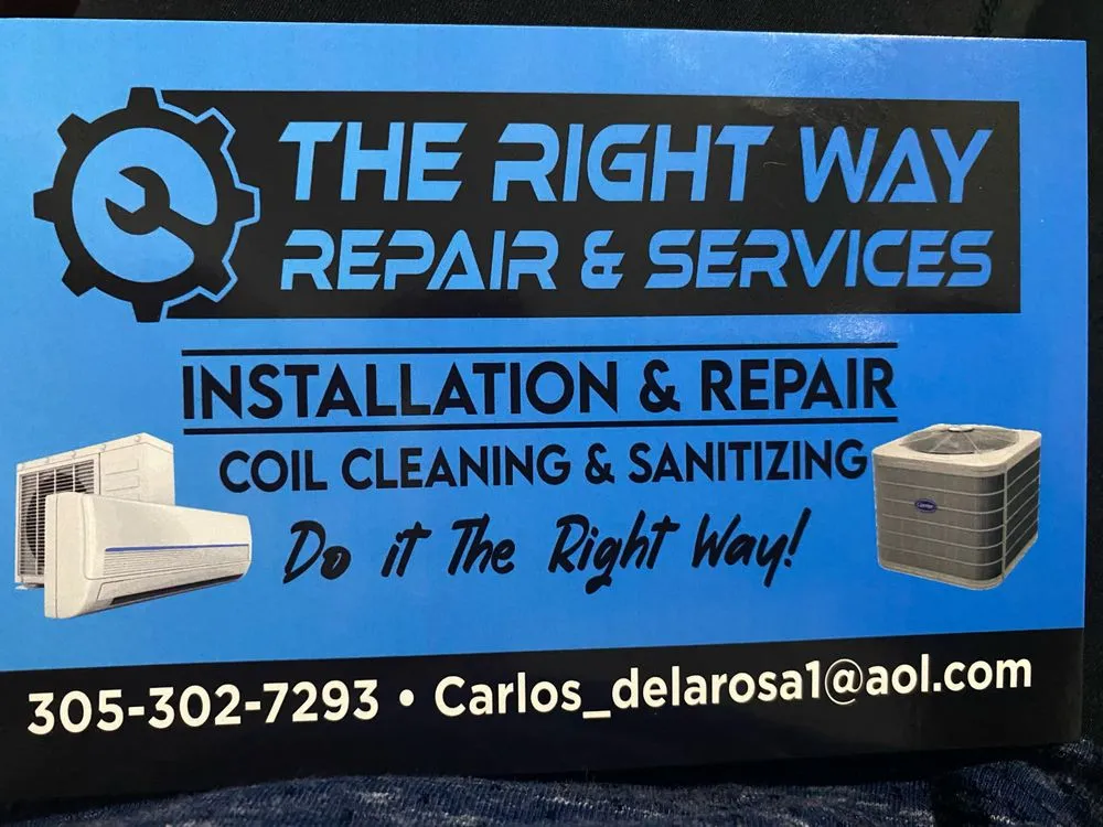Slide of The Right Way Repair & Services