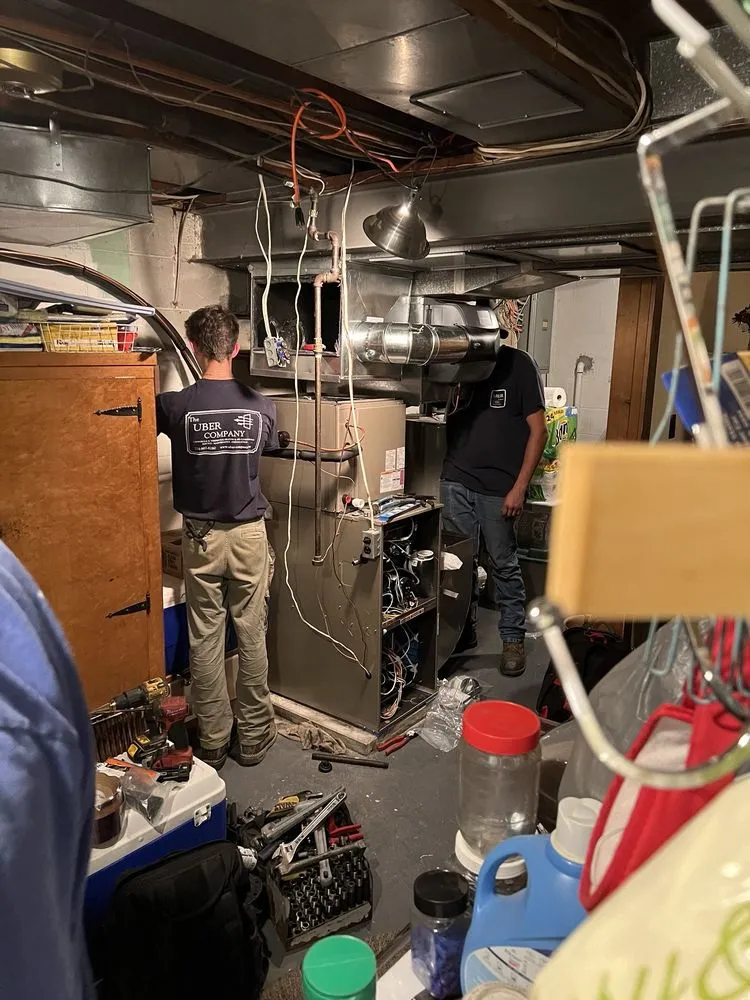 Slide of The Uber Co Heating & A/C